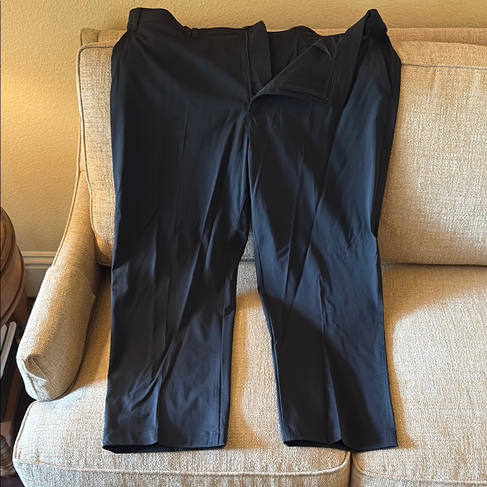 Roundtree & Yorke Black Dress Pants Elegant Style